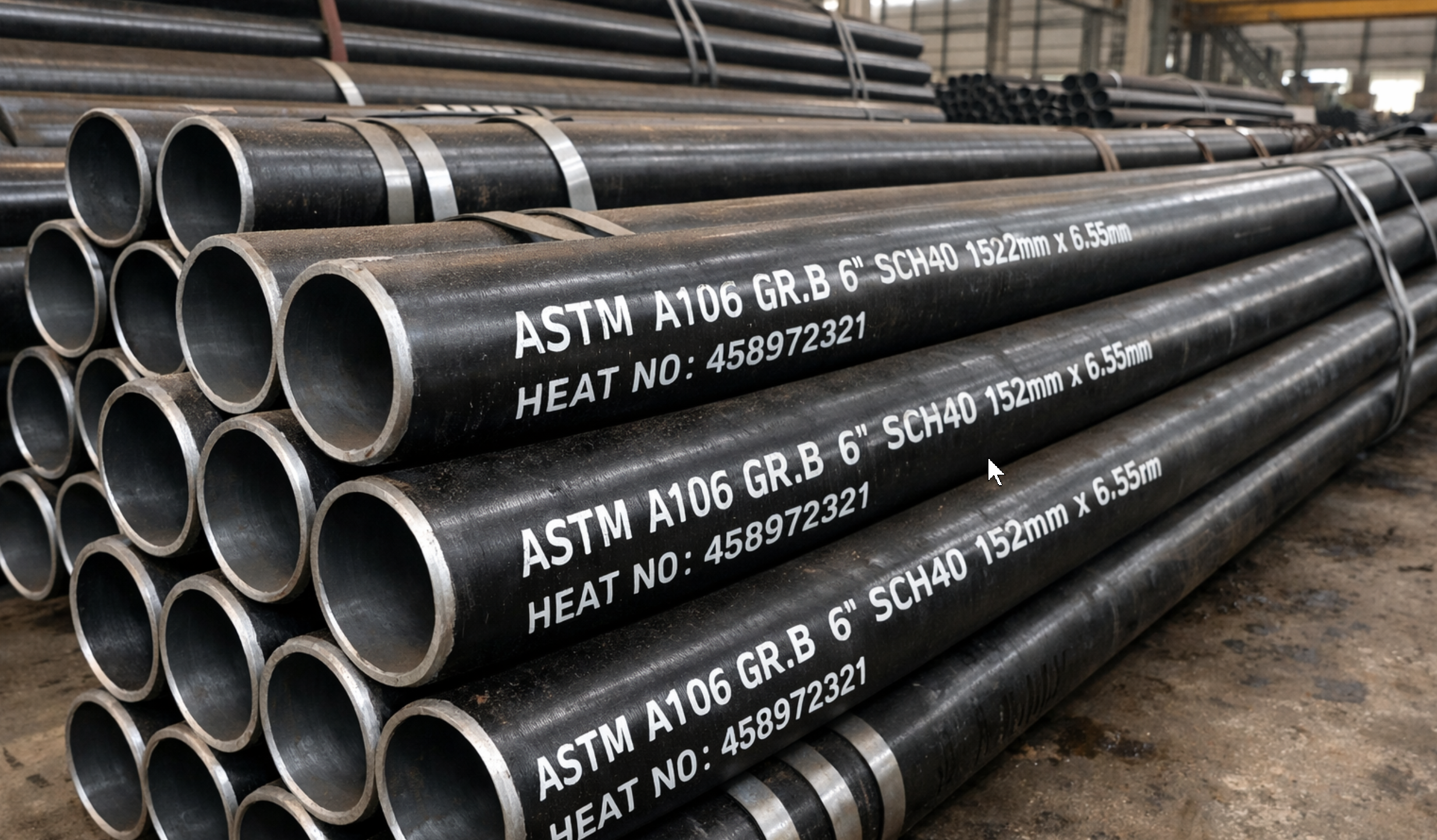 ASTM A106 Grade B Seamless Steel Pipe - Rui Xiang Steel